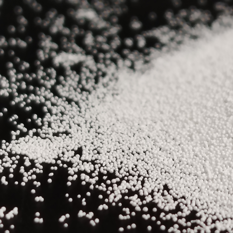 High Hardness Ceramic Beads Zir Blast B40 B60 Abrasive Blasting Beads for Polishing