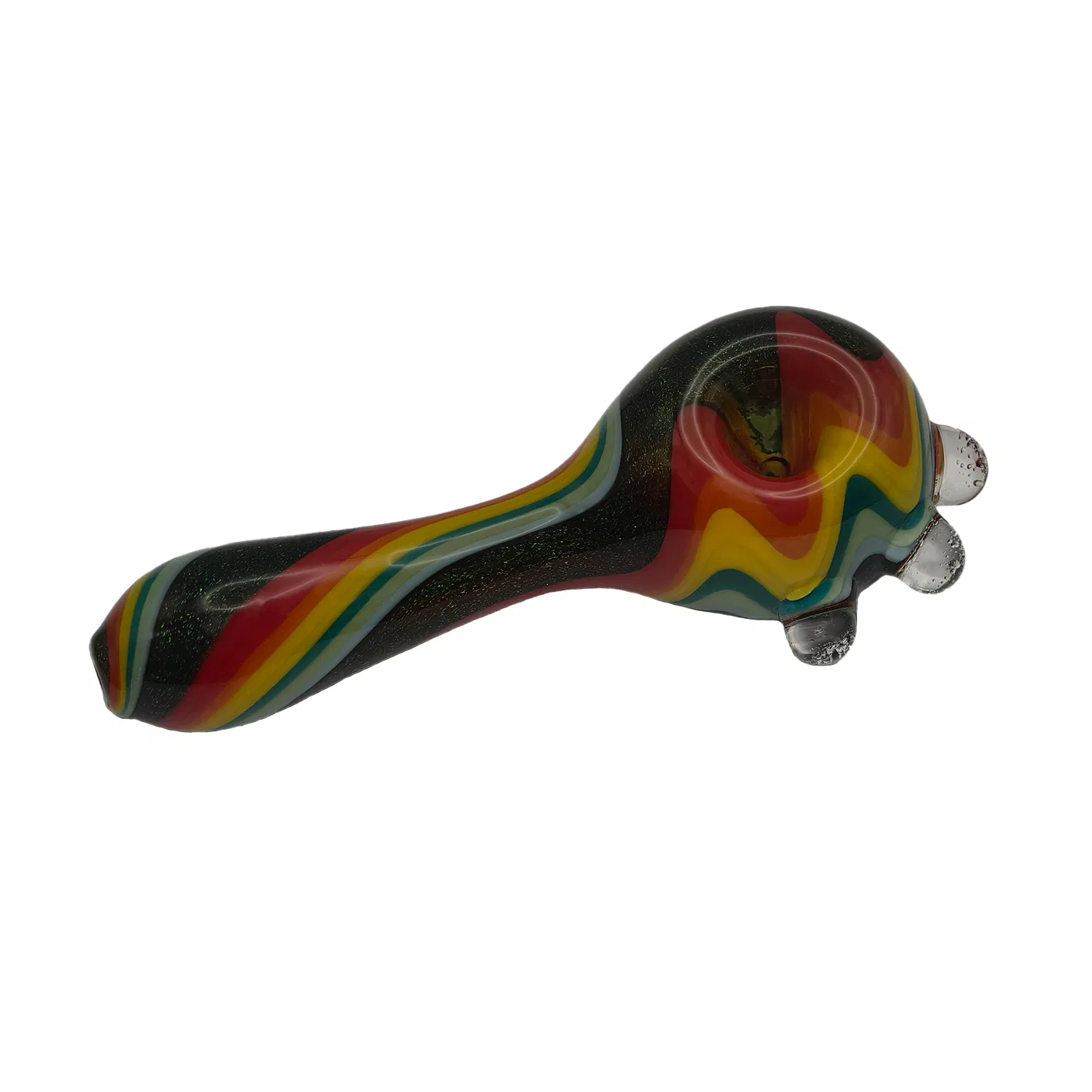 Durable Strong Glass Smoking Hand Pipe Custom Tobacco Smoking Pipe