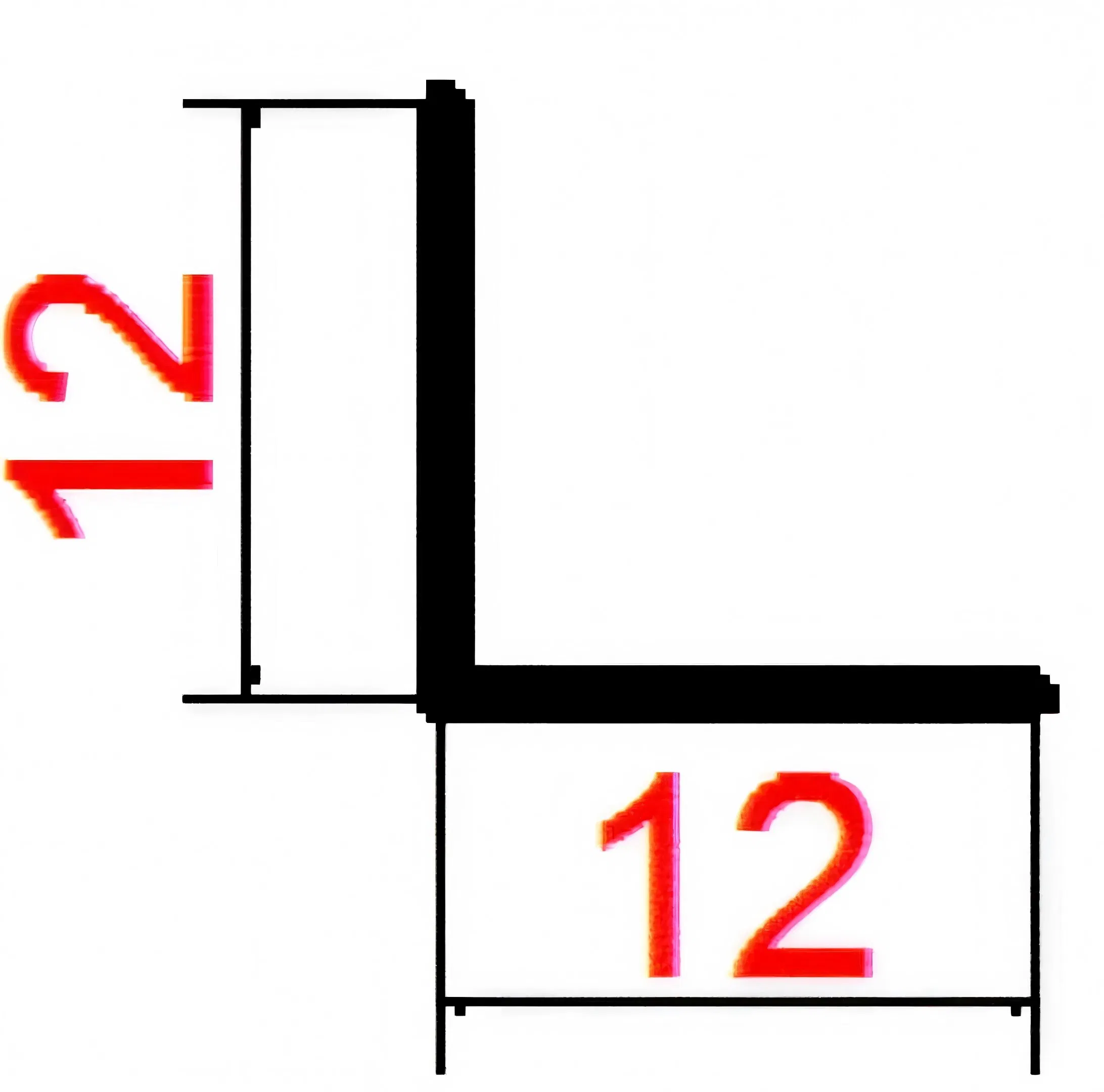 L12*12 Durable Stainless Steel L-Shaped Moulding for Contemporary Spaces Trim