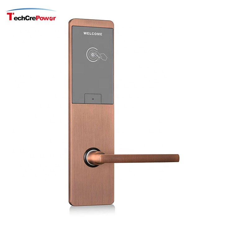 E823 New High Quality High Sensitive Control Zinc Alloy Card Hotel Door Lock