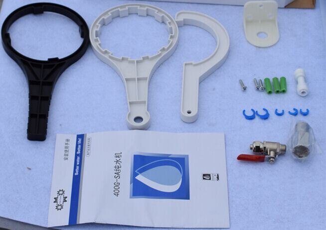 One Key Manual Flush Undersink Type Filter Alarm RO Water Purifier with TDS Display