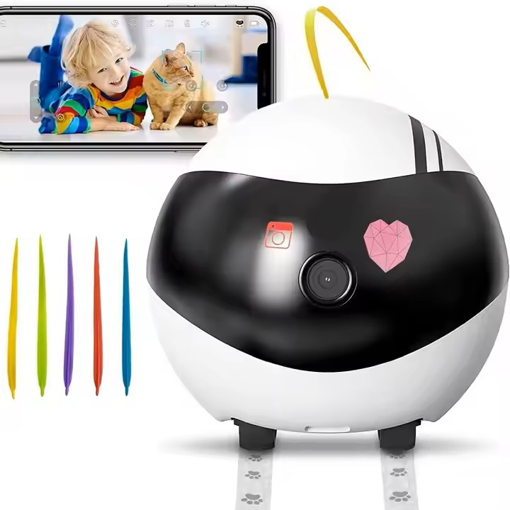 Autonomous Mobile Intelligent Pet Companion Robot with Camera Voice Control