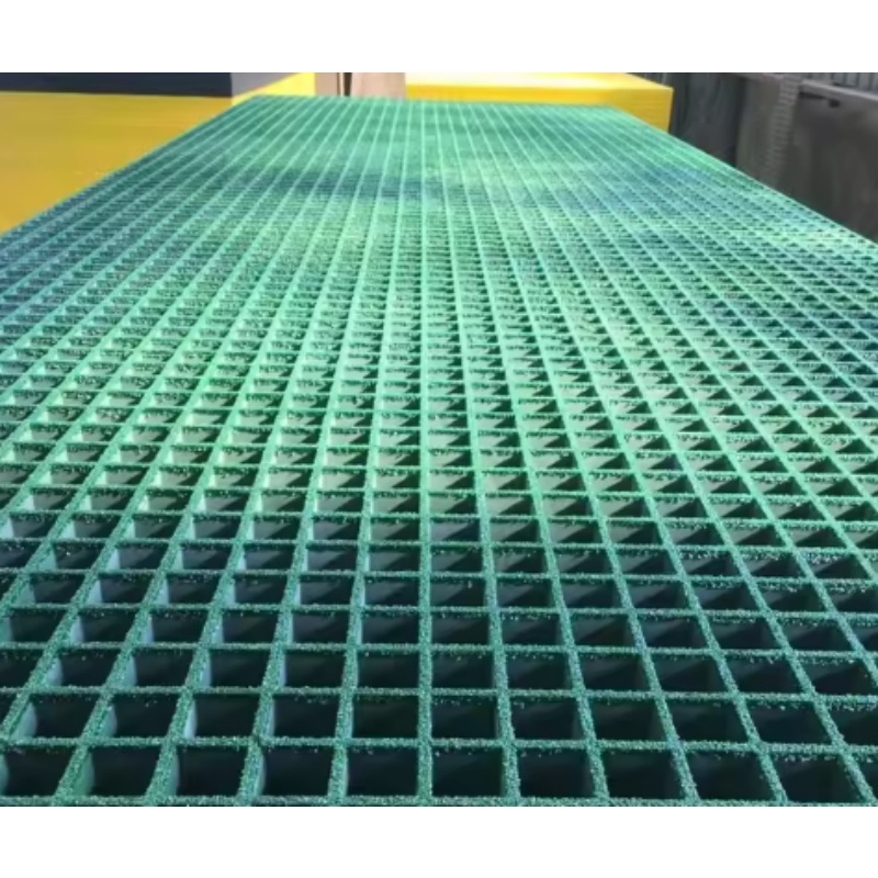 Heavy Duty FRP/GRP Grating Molded Fiberglass Grid with Cutting Processing Service