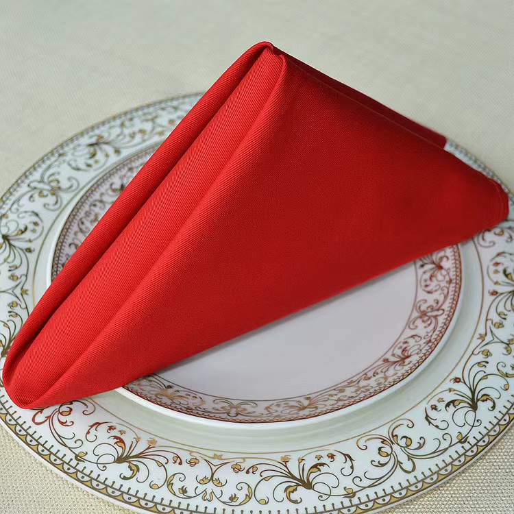 Formal Elegant Absorbent Thicker Decorative Napkin Pure Cotton Napkin for Restaurant