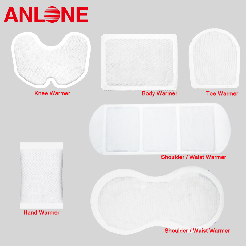 12hours Long-Lasting Warmer Heat Patch with Added Wormwood and Ginger Ingredients for Pain Relief