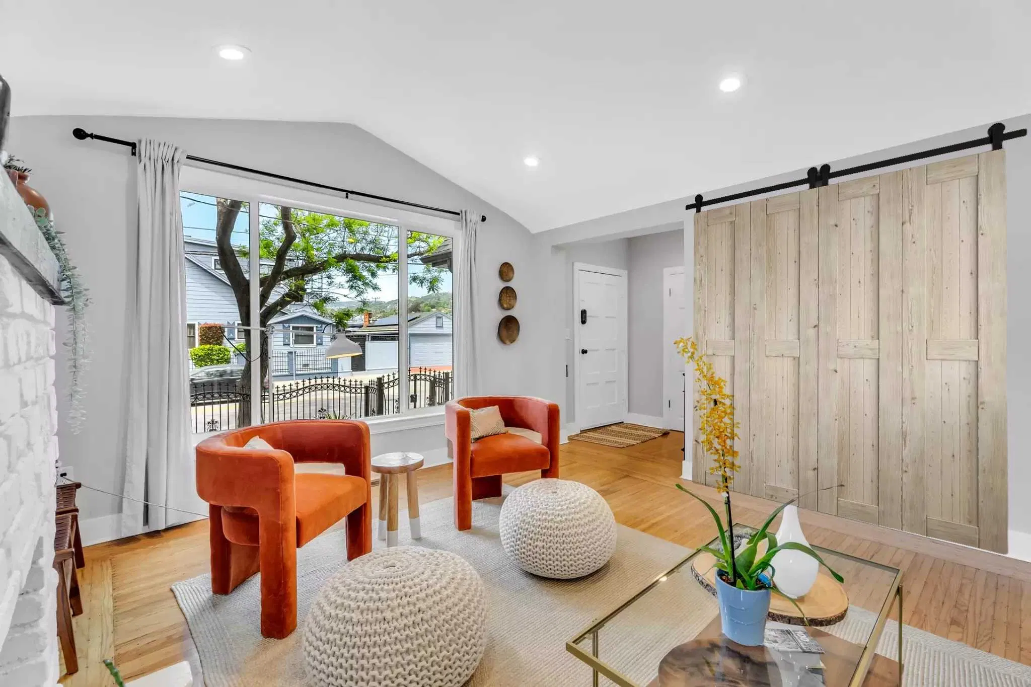 72"Brushed Nickel Bi-Folding Sliding Barn Door Hardware Track Kit for 4 Closet Door, Top Mount, Heavy Duty, Slide Smoothly Quietly, Easy Install, No Door