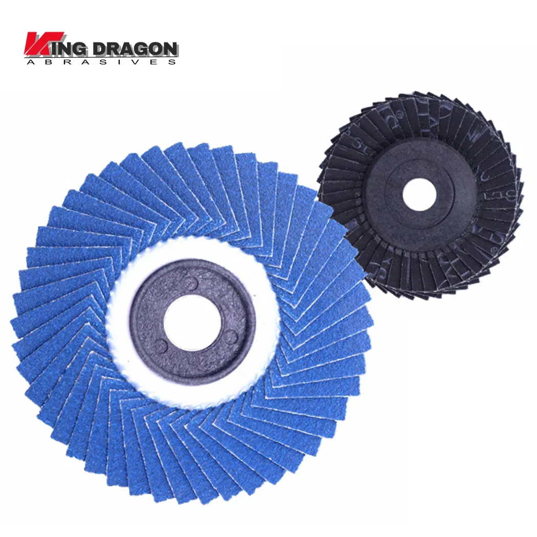 Лепестковый круг из циркония 100 мм, зерно 320, T27