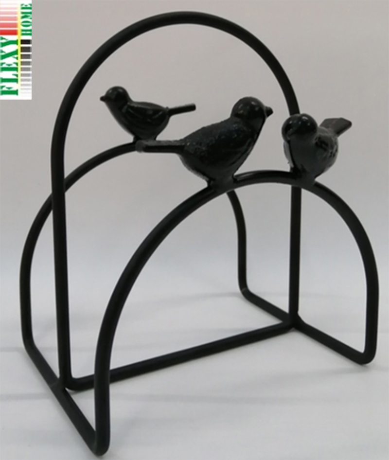 Flower Style Metal Napkin Holder Moden Home Restaurant Decoration Tissue Box