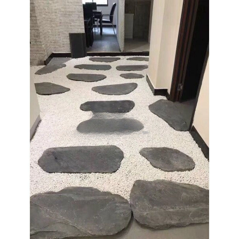 Colorful Natural Polished Honed Pebble Stone for Villa Garden Decoration Stone