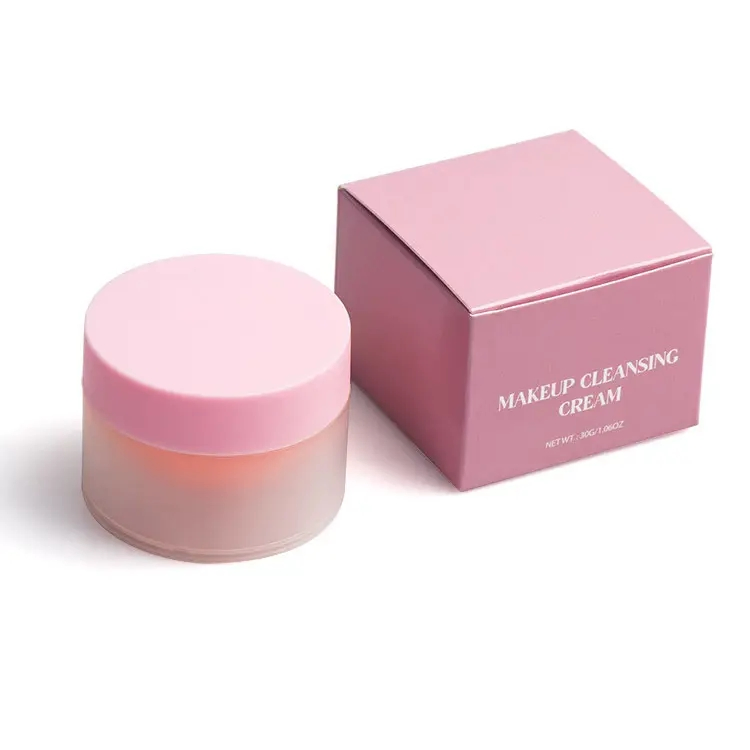 Wholesale 30g Vegan Cruelty Free Makeup Moisturizing Cleansing Cream Makeup Remover