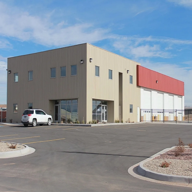 Prefabricated Prefab Modular Metal Steel Frame Structure Construction Warehouse Building