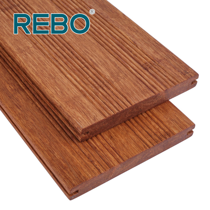 High Quality Low Maintenance Bamboo Decking Flooring Panels for Outdoor