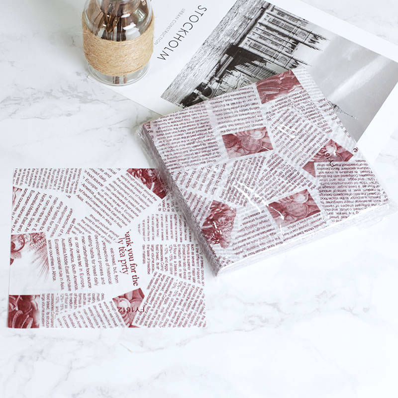 Cheap Restaurant Home Paper Placemats Disposable Table Mat Custom