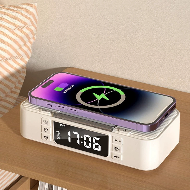 Multifunctional Alarm Clock FM Radio Music Player
