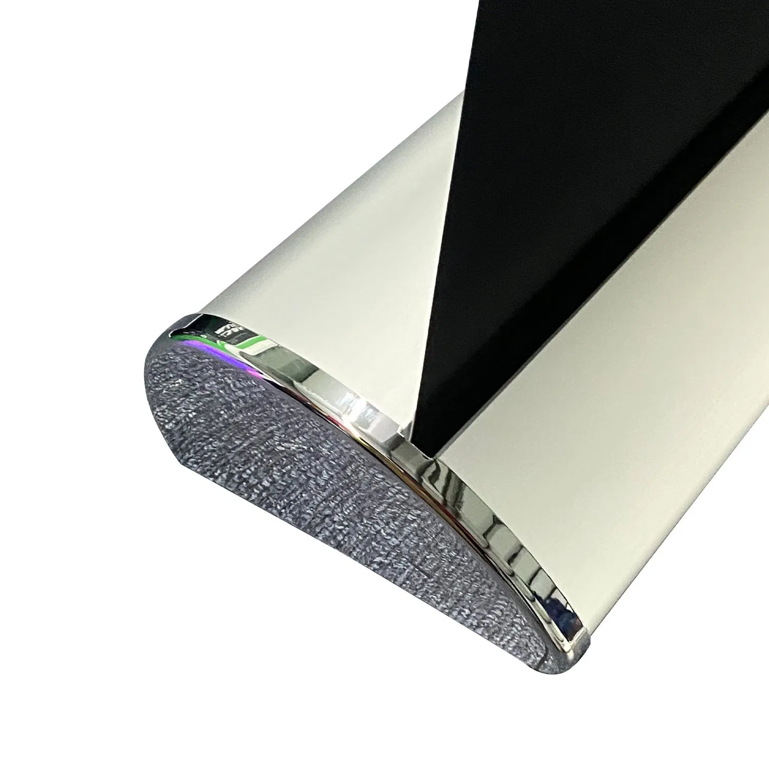 Signs Premium Retractable Roll up Banner Stand Trade Show Display Holder Silver 47*81 Rigid Carrying Case with Shoulder Canvas Bag Stand Only