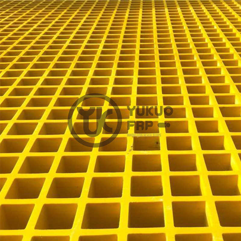 Competitive Price Molded 25mm Fiberglass FRP Grating for Tree
