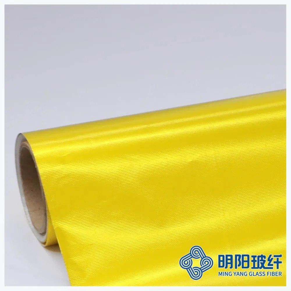 Fireproof Protection Aluminum Foil Coated Fiberglass Cloth