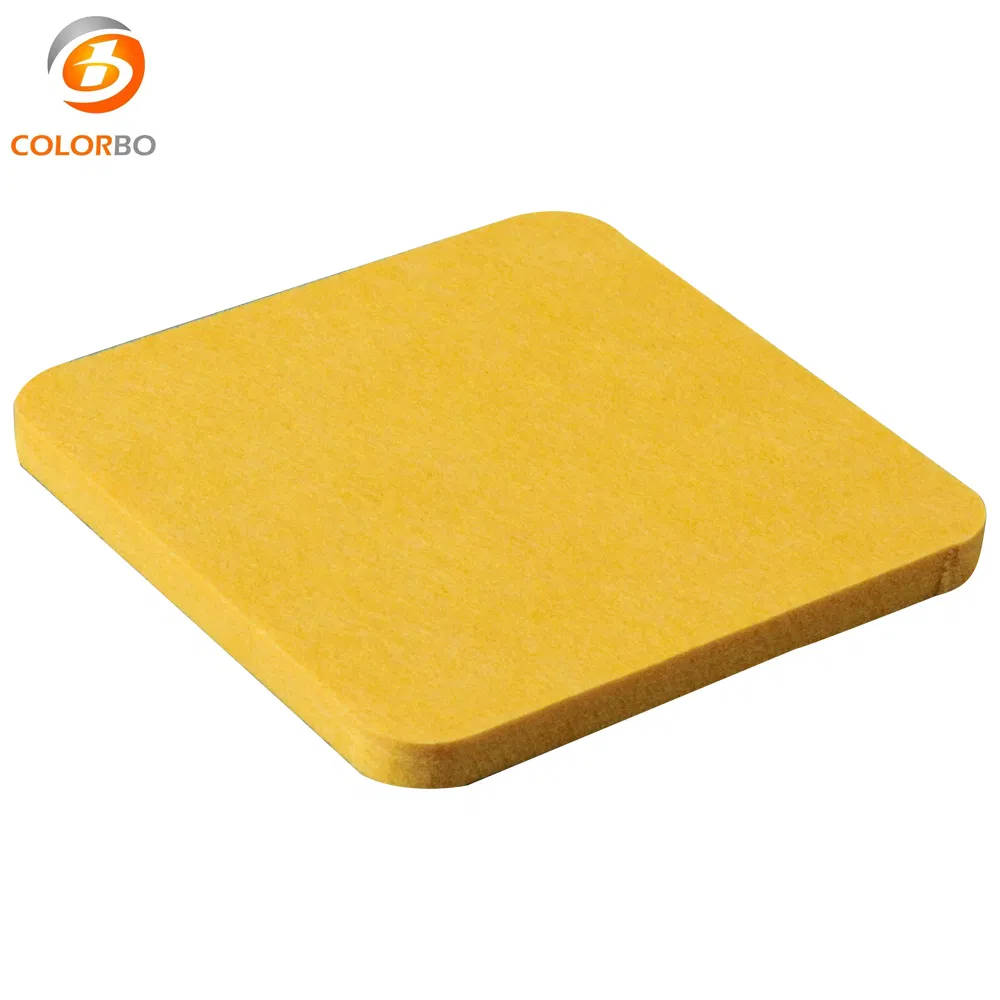 EN 13501 Polyester Acoustic Panels Wall Tiles