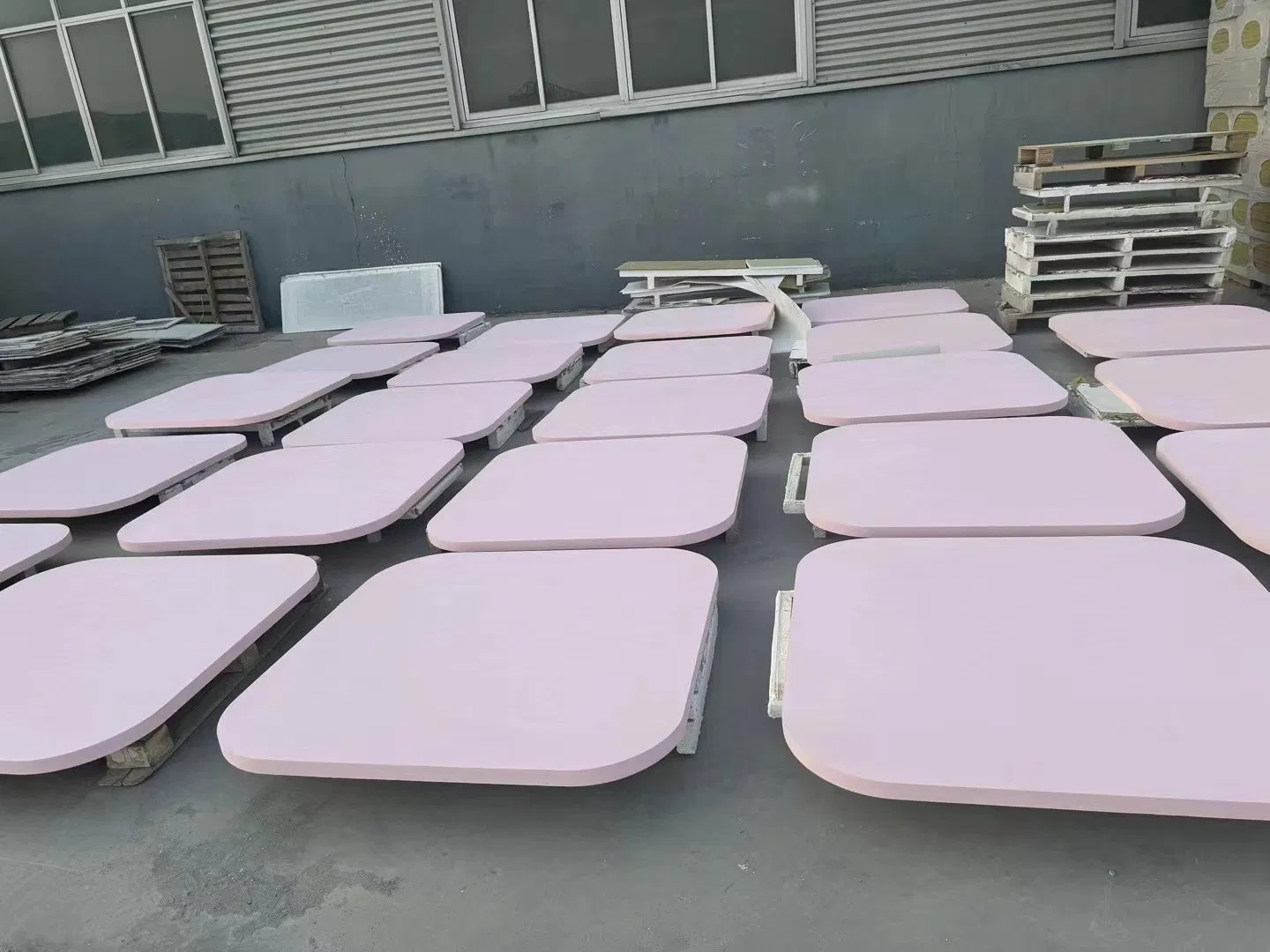 Building Decoration Freedom Suspended Acoustic Ceiling Panels Geometric Sound-Absorbing Cloud Ceiling Panel