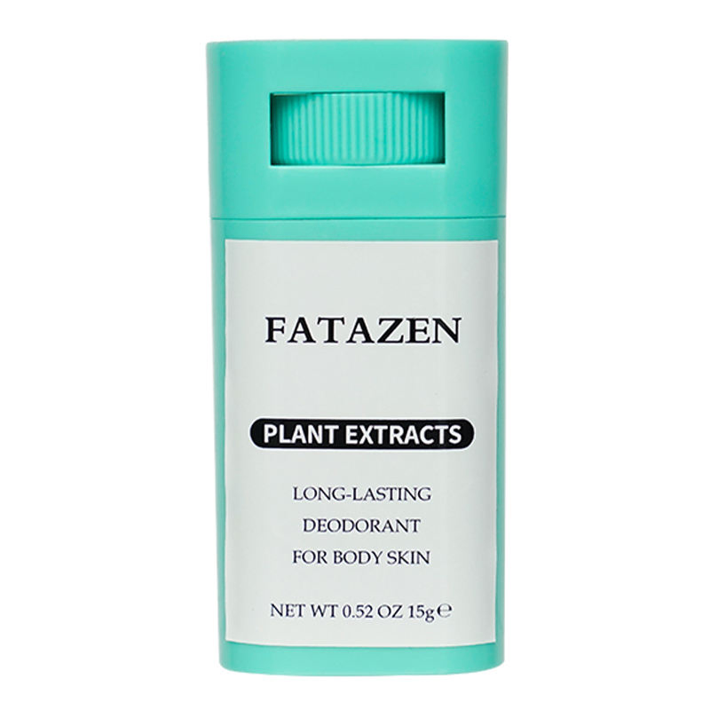 Fatazen OEM Herbal Deodorant Antiperspirant Stick Sweat Odor Balm Natural Plant Extracts Long Lasting Deodorant for Body Skin