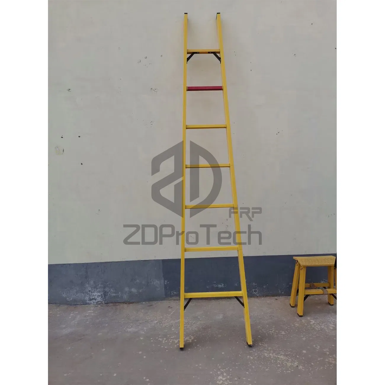 Hot Sale 14FT Fiberglass R-Rung Staight Ladder From Zdprotech.