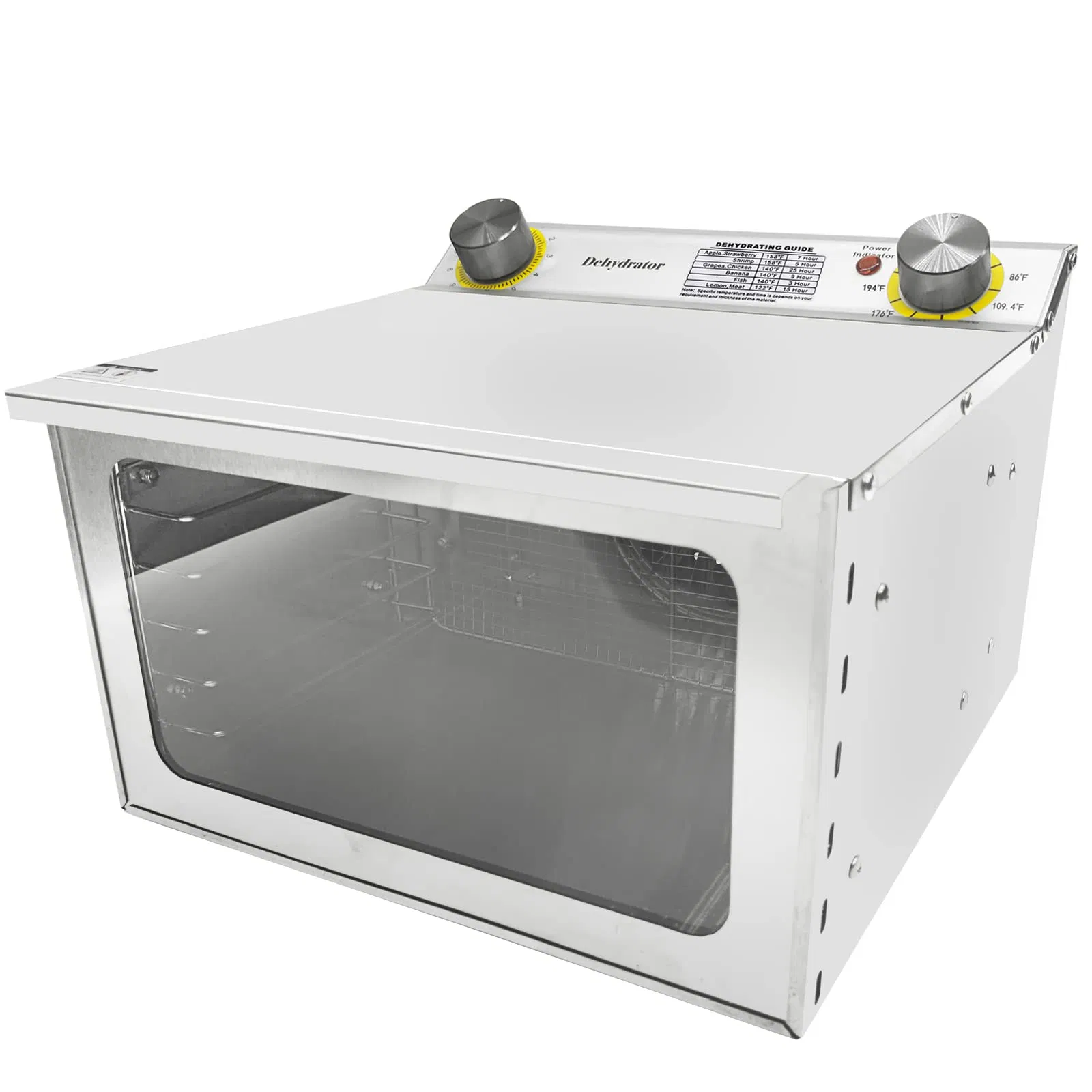 Meat Fruit Food Dryer 6 Stainless Steel Trays Mini Food Dehydrator Machine