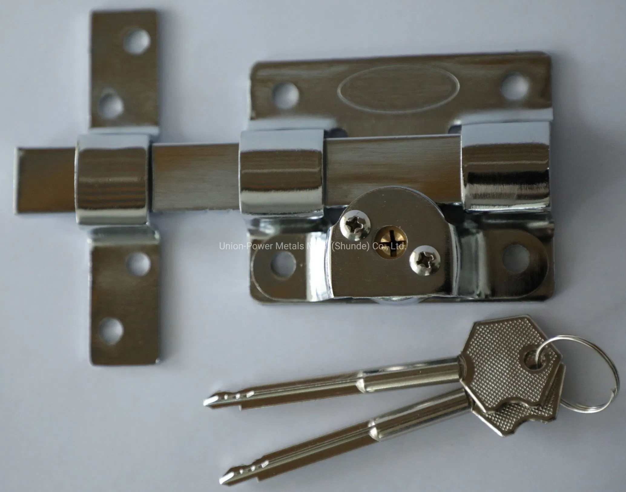 Security Bar Lock Door Hardware Main Front Cerradura Brass Barrel Latch Lock