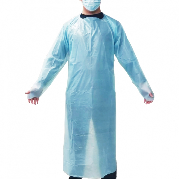 Disposable PE Apron Is Waterproof and Oil-Proof for Dining and Painting