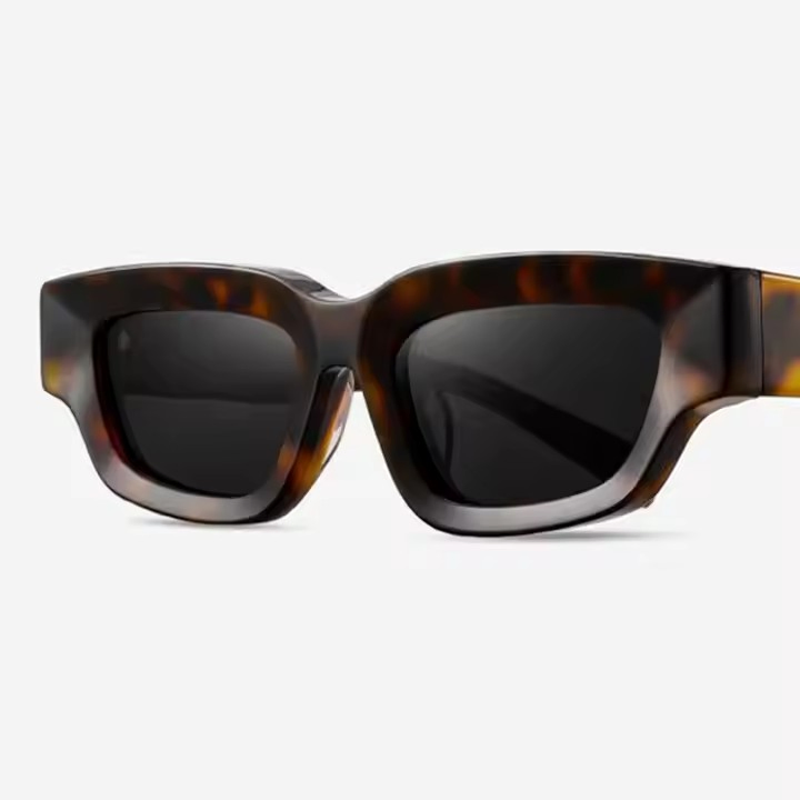 New Materials Mazzucchelli Acetate Sun Glasses Handmade Sunglasses with UV400 Nylon Lens