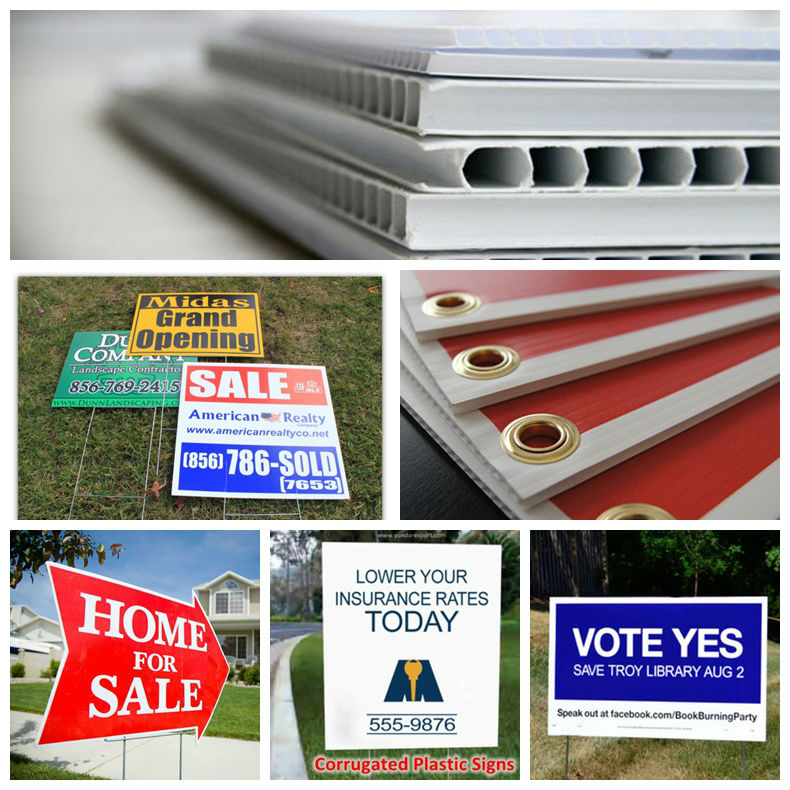 Resilient Correx Board Signs for Advertising (M-NF32P08001)