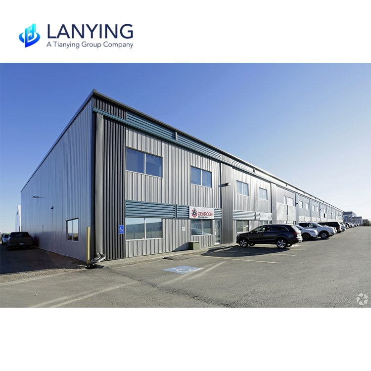 Prefab Residential Commercial Building Three Storey Office