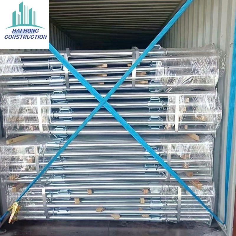 Heavy-Duty Adjustable Steel Prop with U Head for Construction