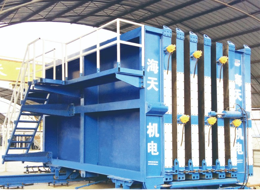 Steel Battery Mould for Precast Concrete Wall Panels, Customized Vertical Formwork System