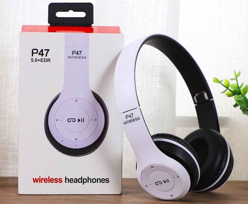 Manufacturer Fashion Gaming Headphones with Microphone TF Aux Wireless Bluetooth Headphone