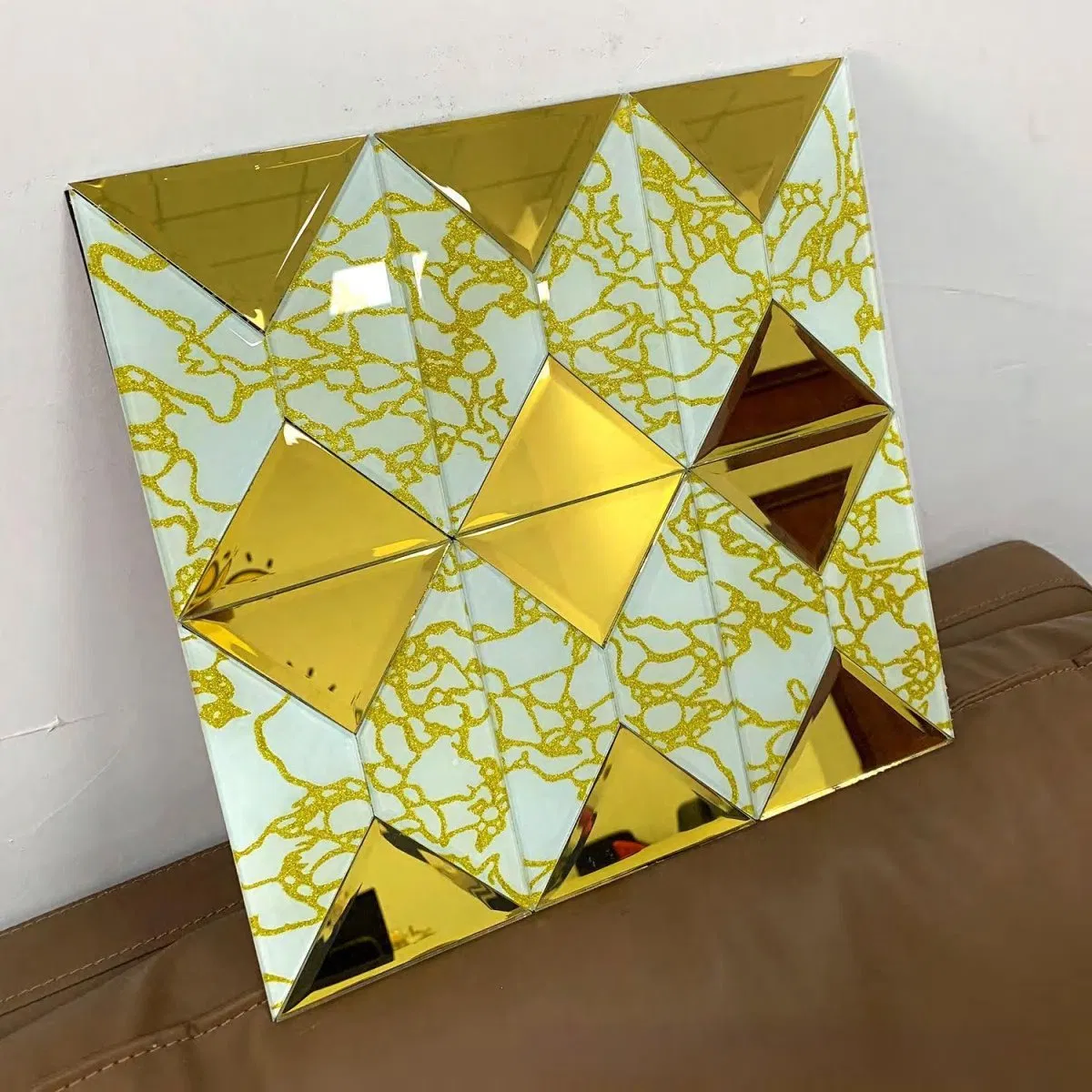 Самоклеящаяся зеркальная мозаика для интерьера