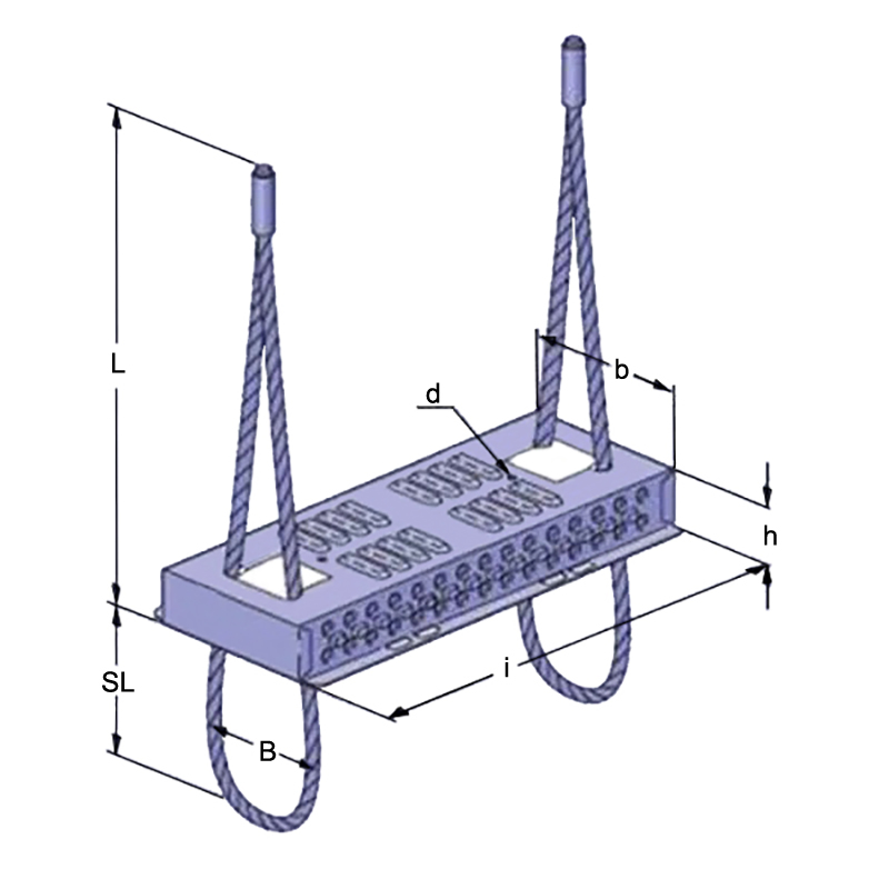 Precast Wire Loop Box Metal Connector Loop Box