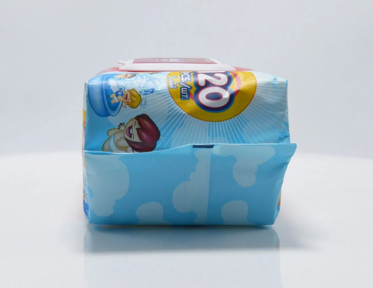 Wholesale with Cover Disposable Large Pack 120 PCS Soft Baby Wet Wipe