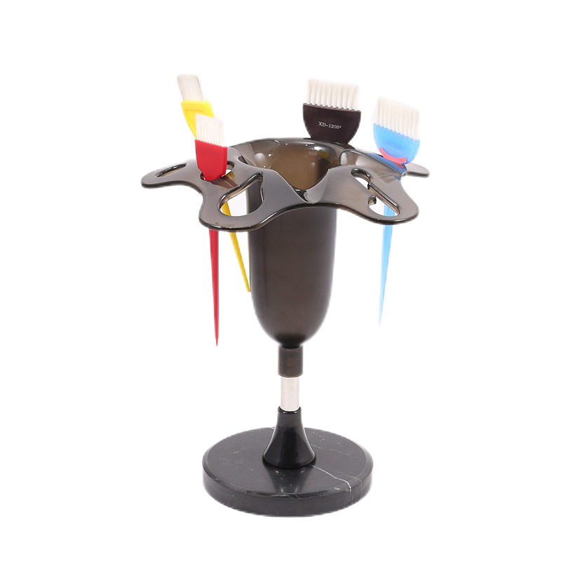 Stylish Salon Countertop Blow Dryer Holder with Multi-Tool Tray
