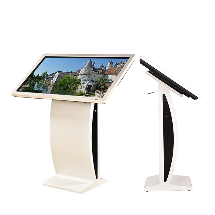 32 Inch Shopping Mall Rotating Advertising LCD Touch Screen Kiosk