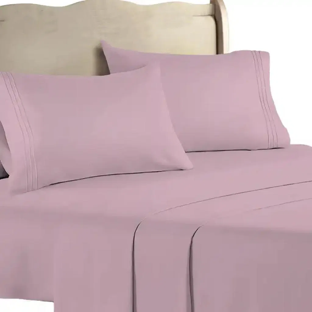 Luxury Quality Manufacturer Bamboo Fitted Bedding Bed Sheet Set for Hotel