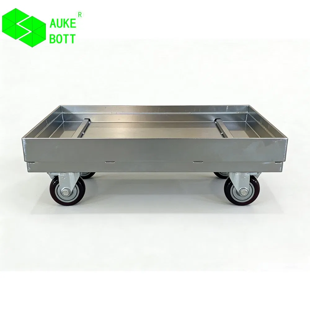 Galvanized Steel Stackable Material Dolly for Efficient Internal Logistics Systems