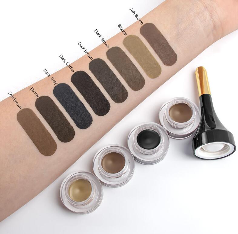 Custom Vegan Eye Brow Cream Makeup Eyebrow Gel Waterproof Eye Brow Gel Eyebrow Pomade