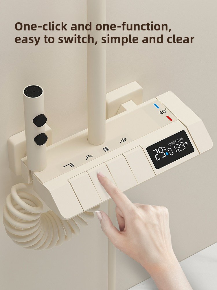 Factory Price Hot and Cold Head Shower Head Bathroom Waterfall Shower