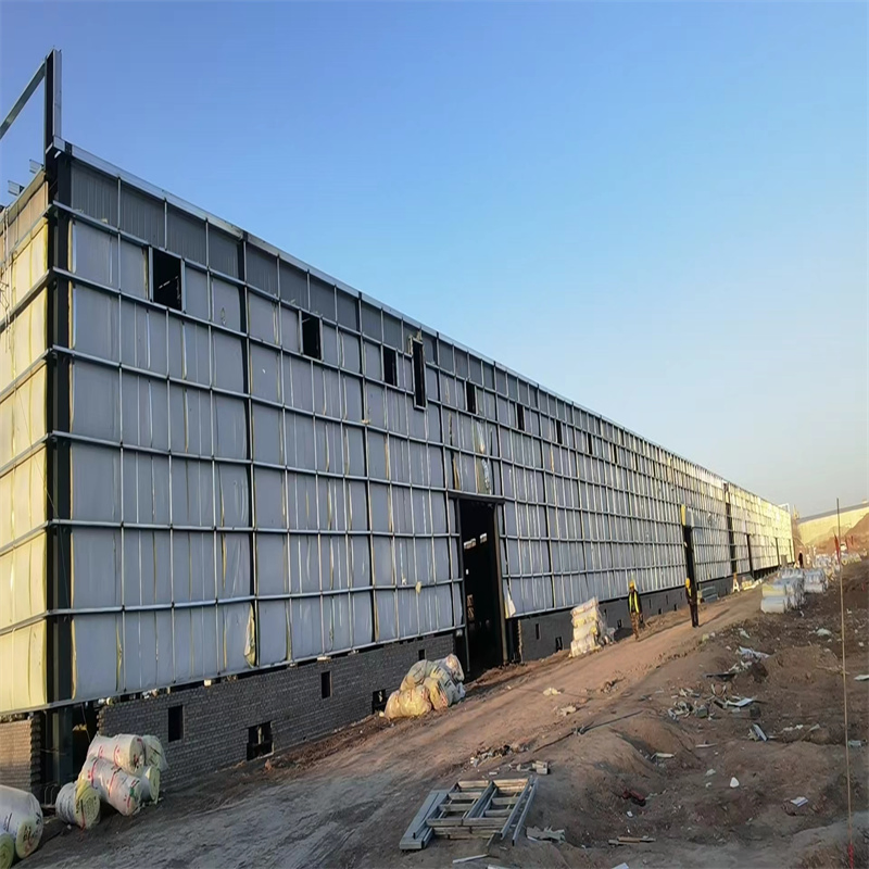 High Strength High Seismic Resistance Fast Installation Portal Steel Structure Warehouse Plant