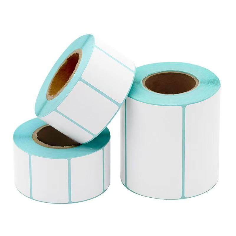 White Three-Proof Thermal Self-Adhesive Label Sticker Paper Roll for Supermarket