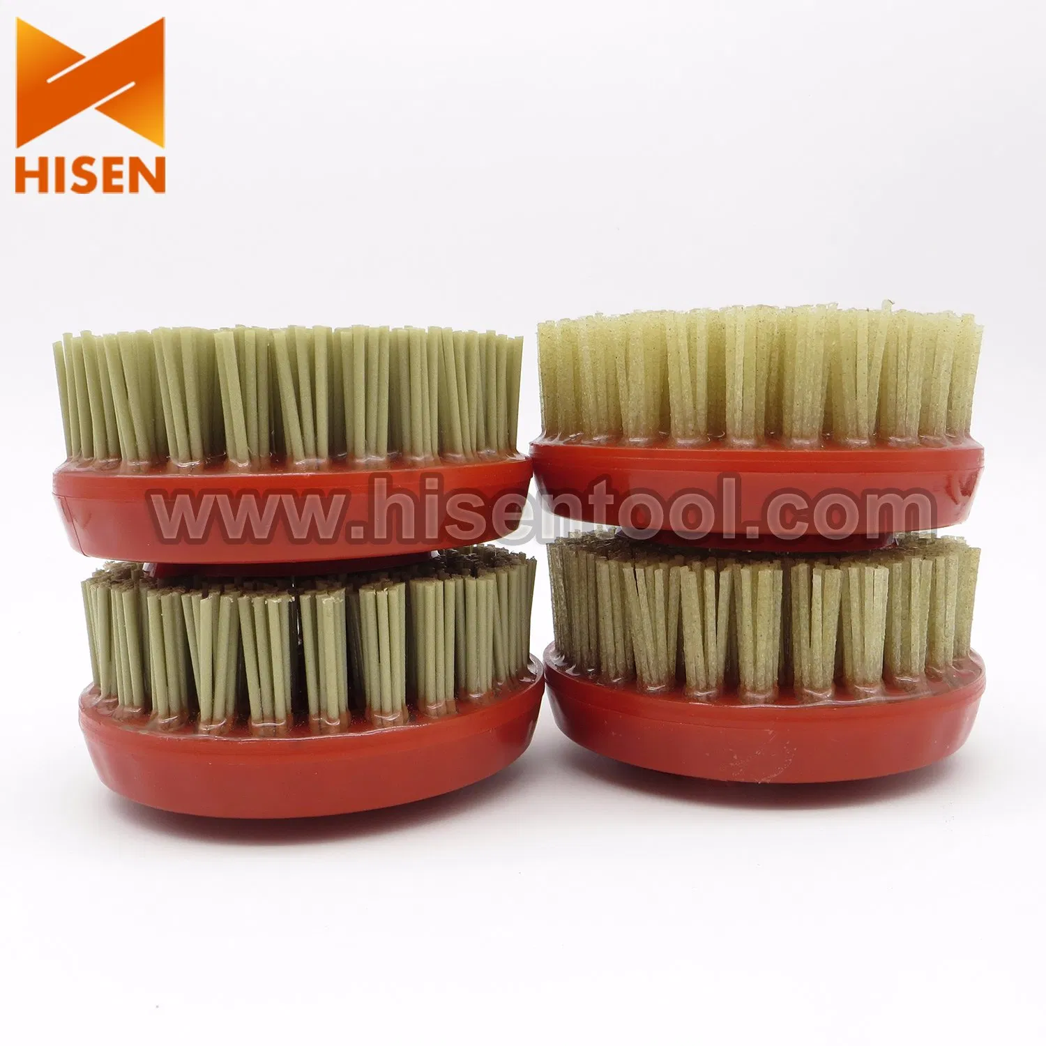 4 1/2" Diamond Antique Brush with Snail Lock for America