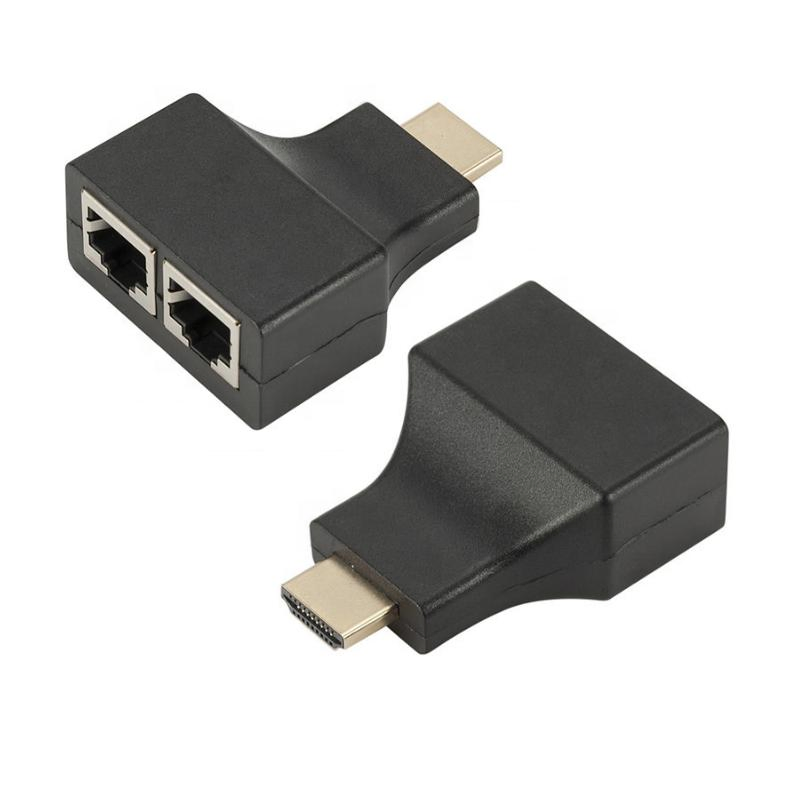 HDMI-удлинитель с Ethernet 30м, конвертер HDMI в AV