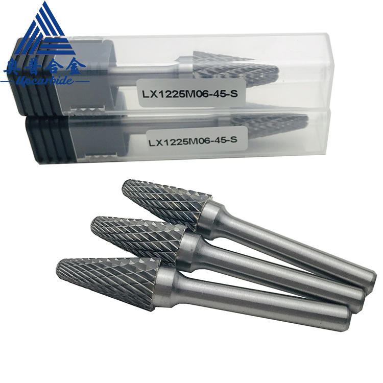 Rotary Burrs for Grinders, Dental Drills and Many Rotary Tools Standard and Non Standard Sizes Solid Carbide Cylindrical Rotary Burrs with Radius Cut