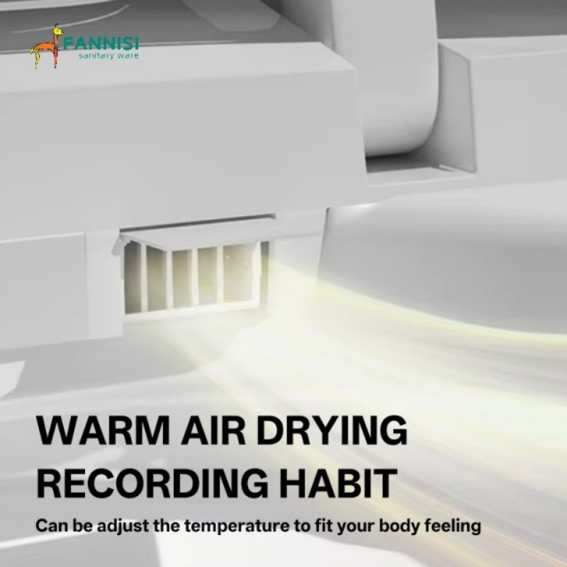 Luxury Smart Toilet Seat Bidet Ceramic Bathroom Toilet Wc Smart Intelligent Toilet