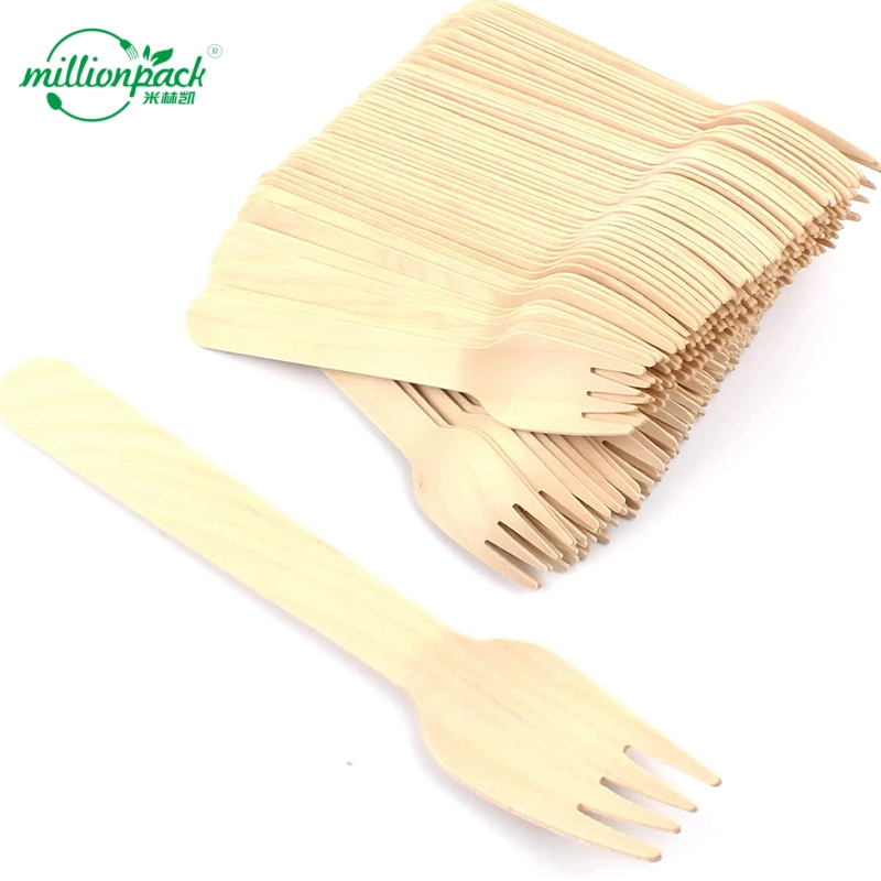 Wooden Forks for Picnic Catering Takeaway Eco Friendly Compostable